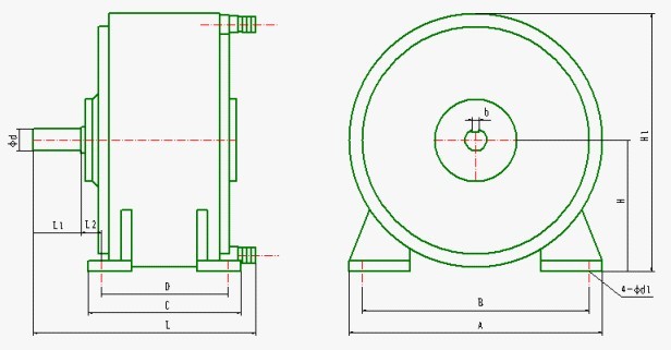 電渦流制動器 電渦流制動器